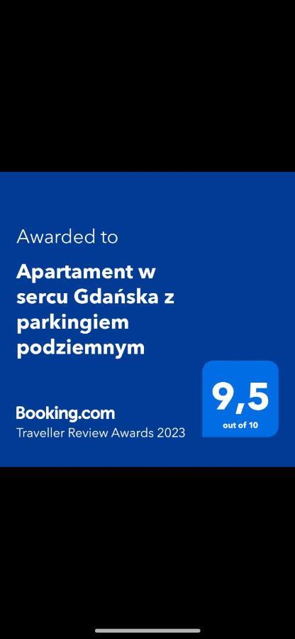 Apartament W Sercu Gdanska Z Parkingiem Podziemnym Esterno foto